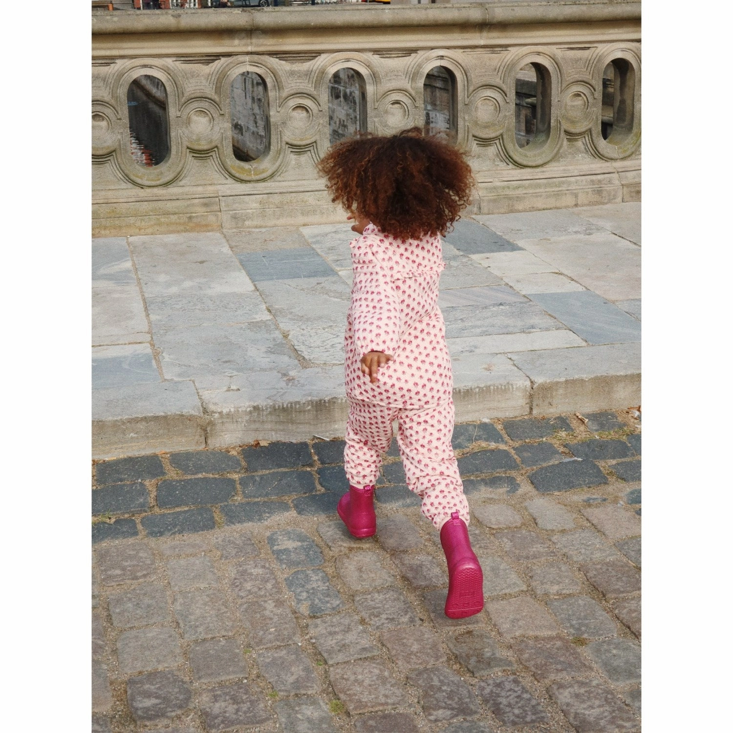 Konges Sl?jd Rosie Blush Thermo Frill Jacket Grs Clean Edge Piece