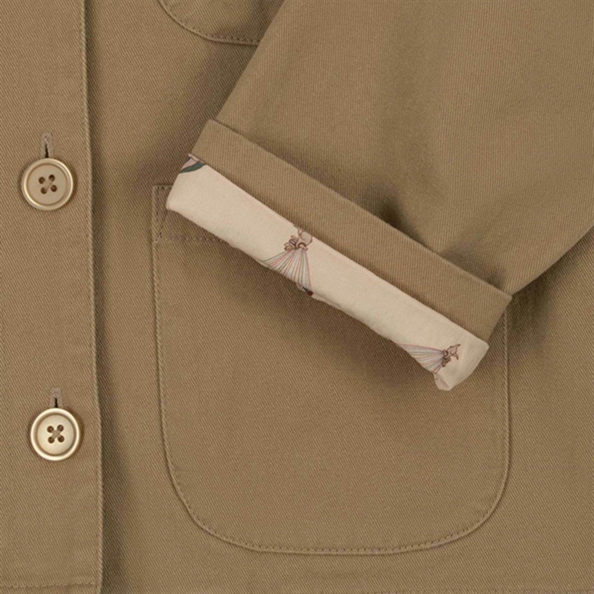 Textured Finish Konges Sl?jd Starfish Mon Worker Jacket