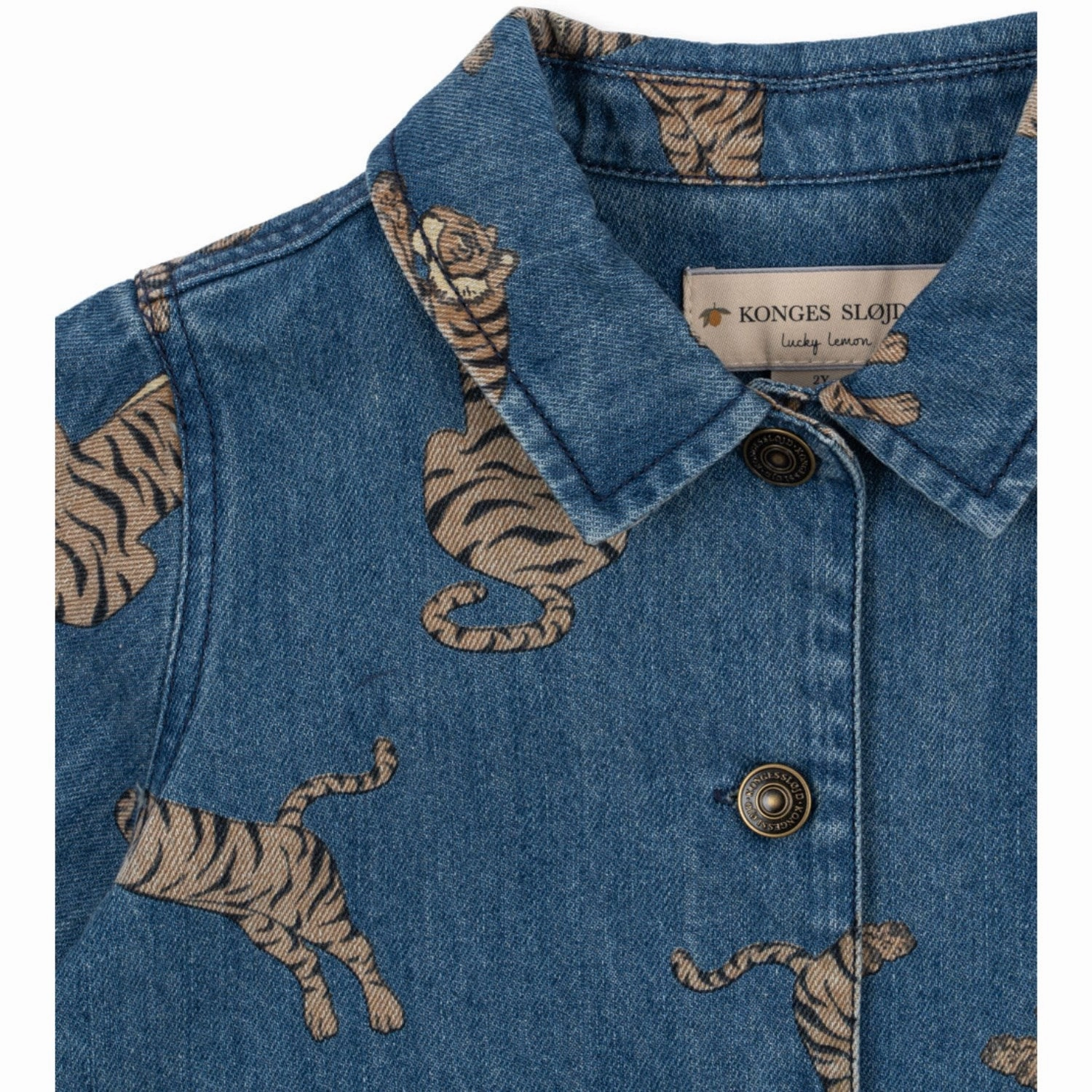 ripstop fabric Daily Essential Konges Sl?jd Tiger Magot Jacket GOTS