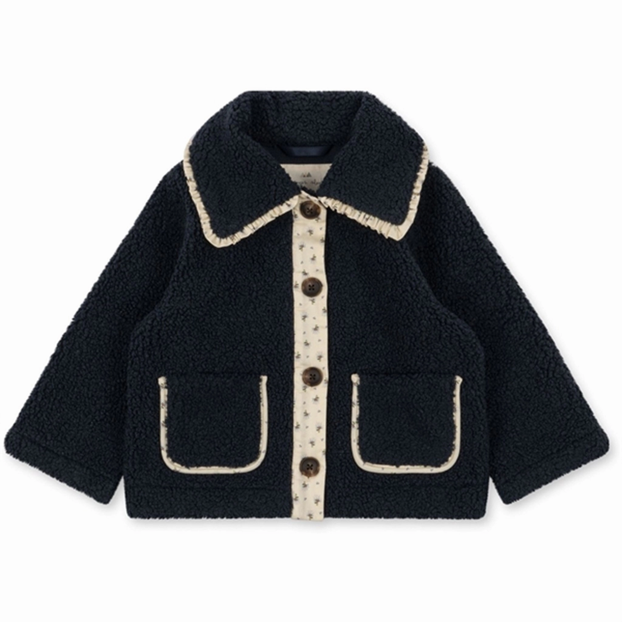 Konges Sl?jd Total Eclipse Cala Collar Frill jacket NoiseFreeFabric Crisp Look