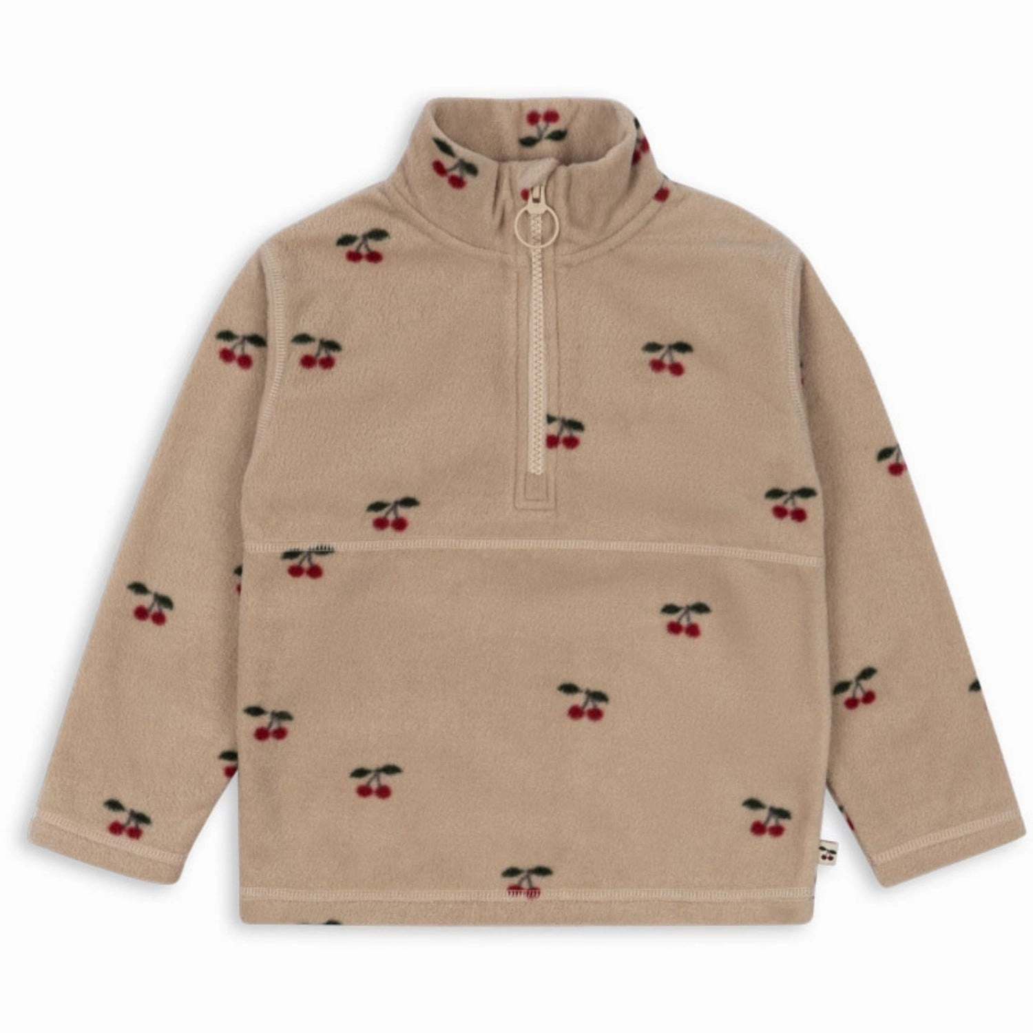 Konges Sl?jd x Luksusbaby Cherry Tavi Fleece Sweatshirt Grs ElasticWaistband Cozy Comfort