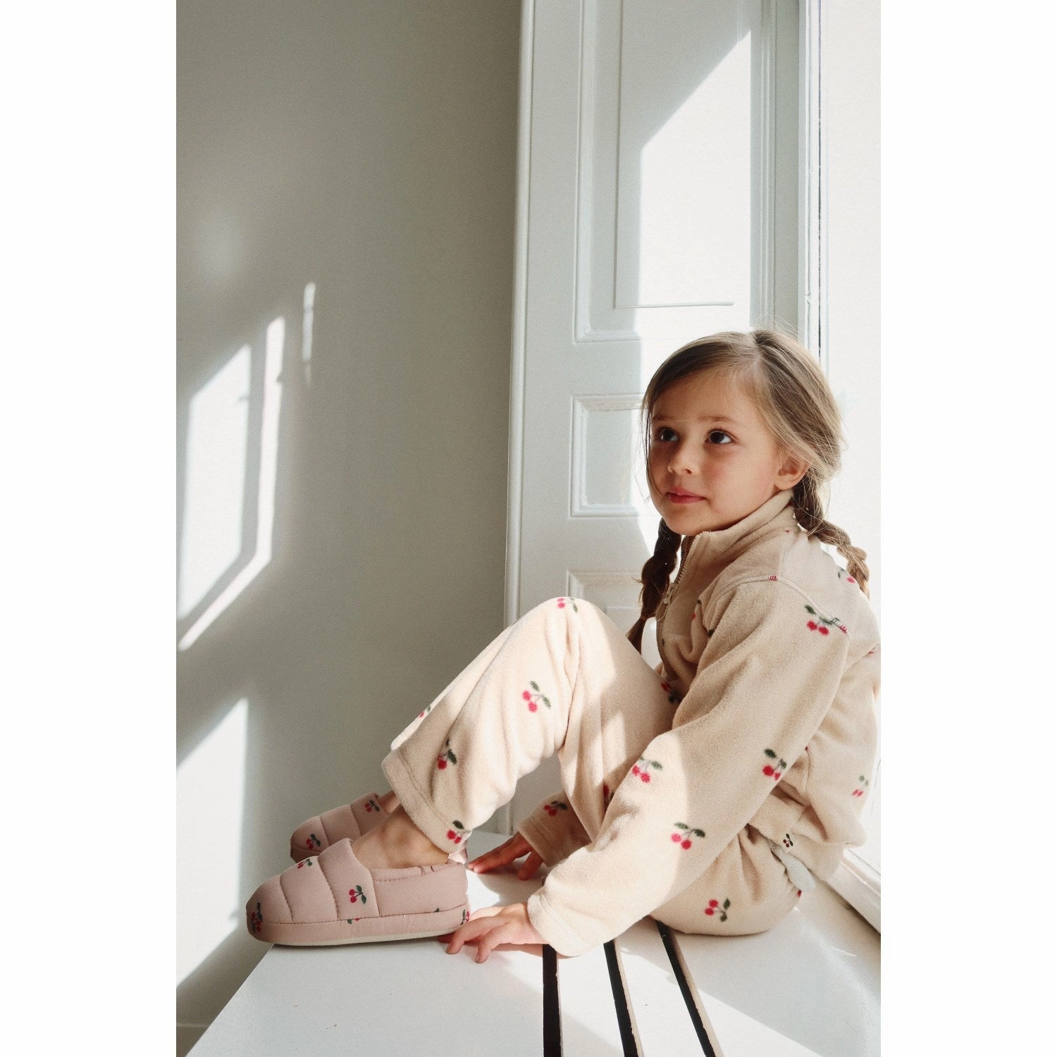 Soft Shell Konges Sl?jd x Luksusbaby Cherry Tavi Fleece Sweatshirt Grs