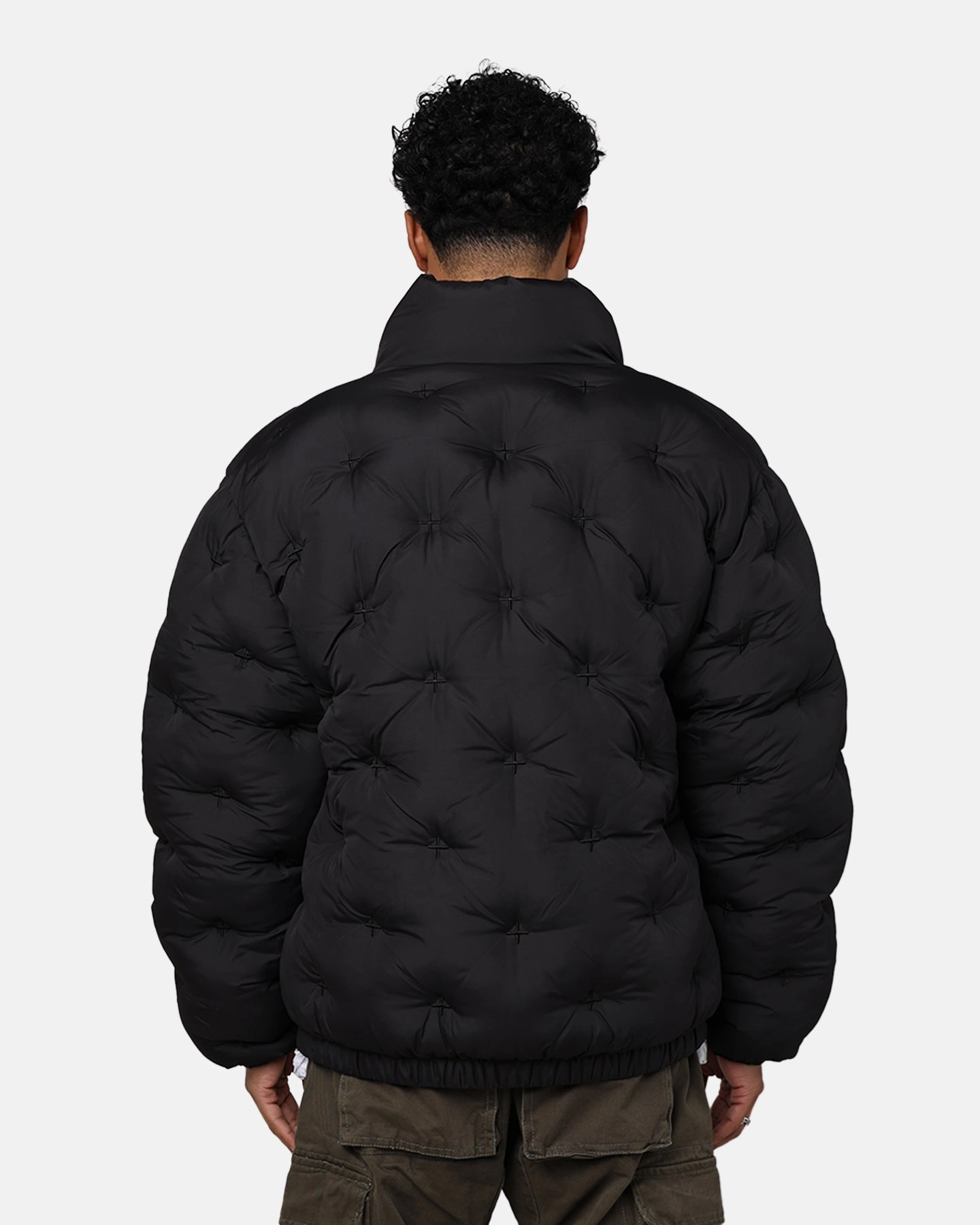 Ksubi Flight Puffer Jacket Black Noise Reducing Fabric