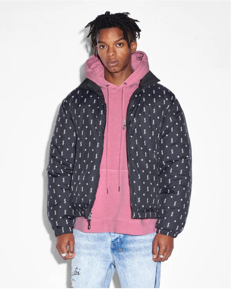 suitable for formal meetings Ksubi Flight Puffer Jacket Black