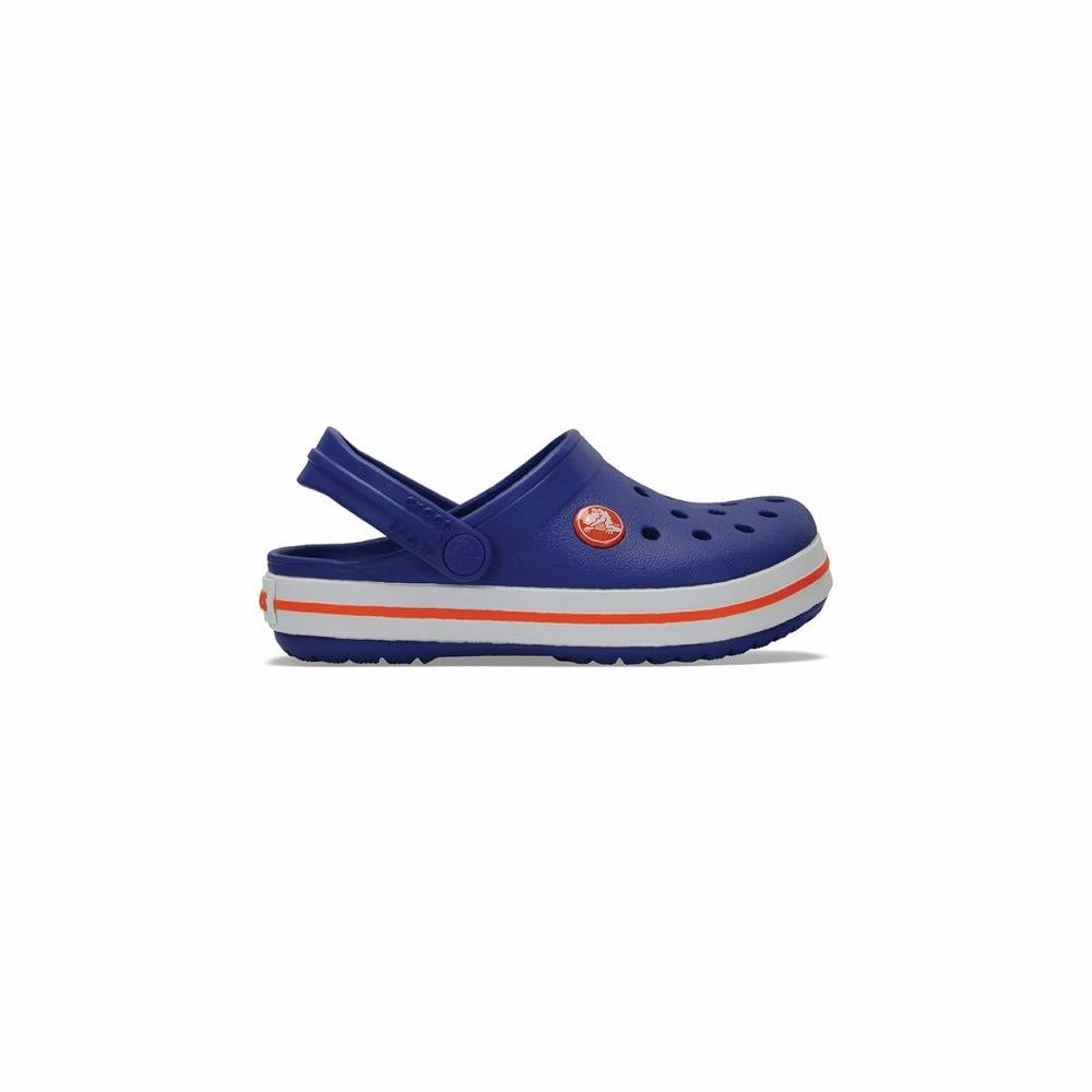 Crocs Kids Crocband Clogs - Cerulean Blue - C6 Structured Feel