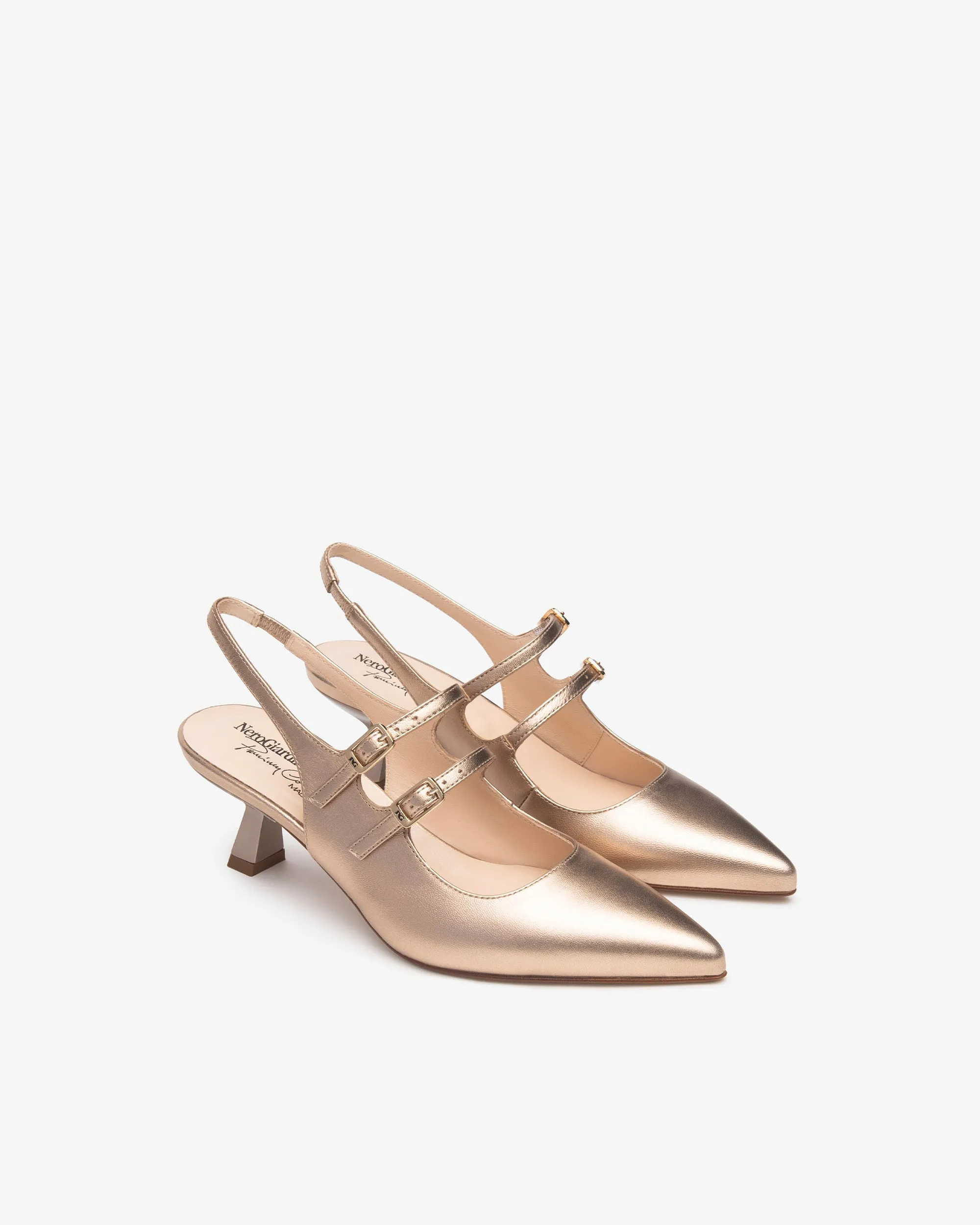 Laminato Slingback Shoes