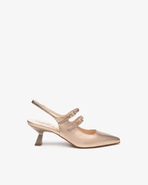 Laminato Slingback Shoes