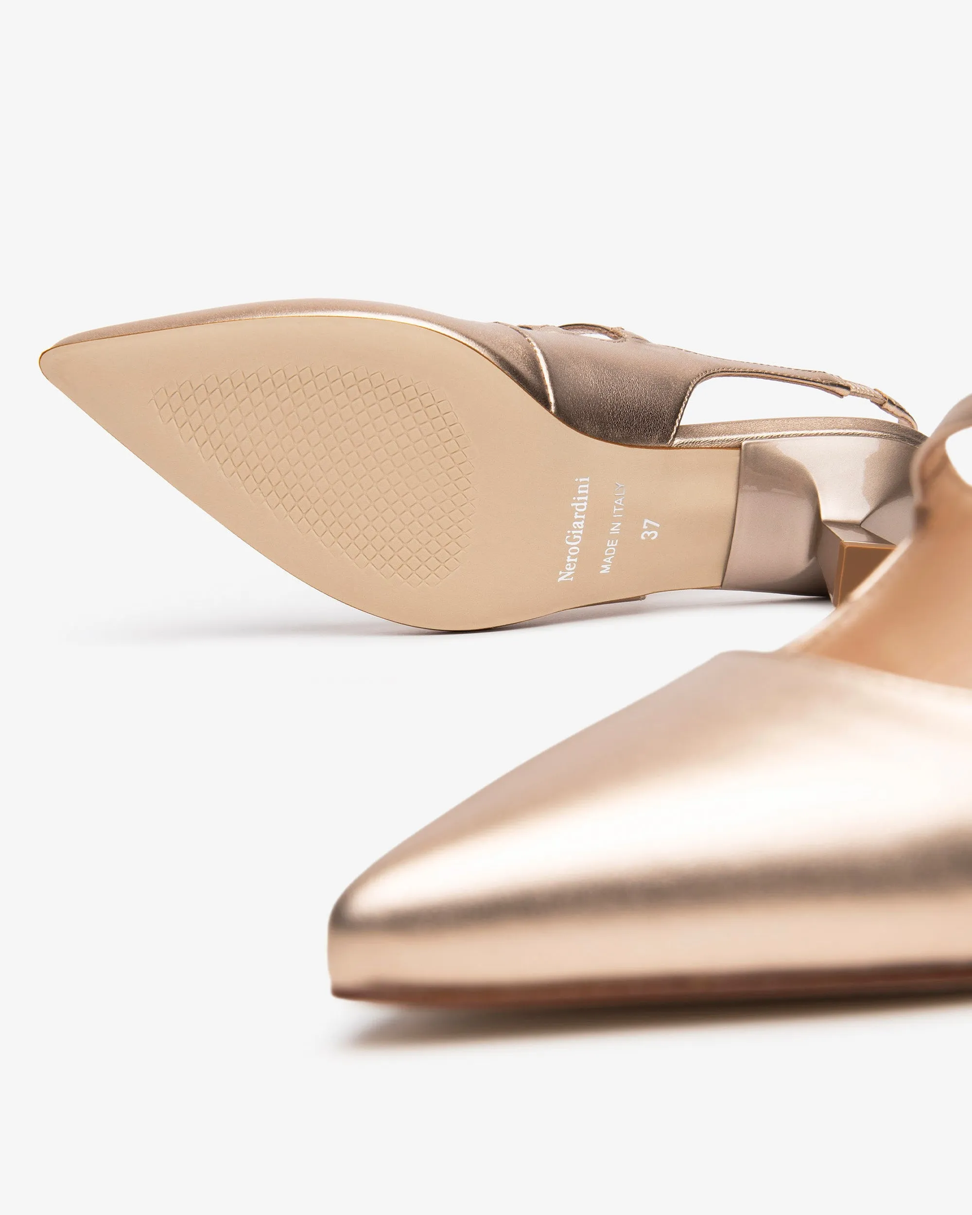 Laminato Slingback Shoes