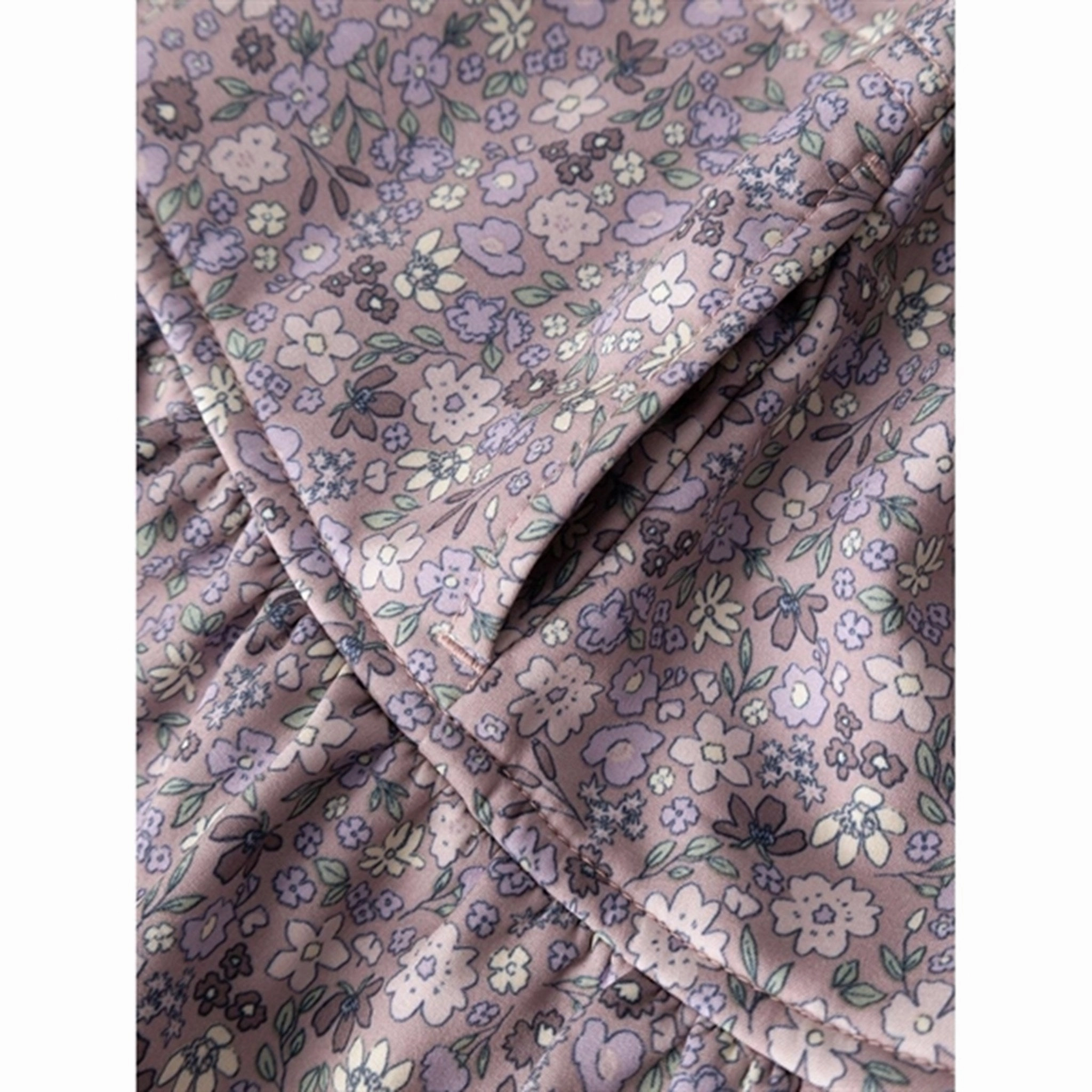 Low Maintenance Fabric Name it Deauville Mauve Alfa08 Softshell Jacket Small Flower