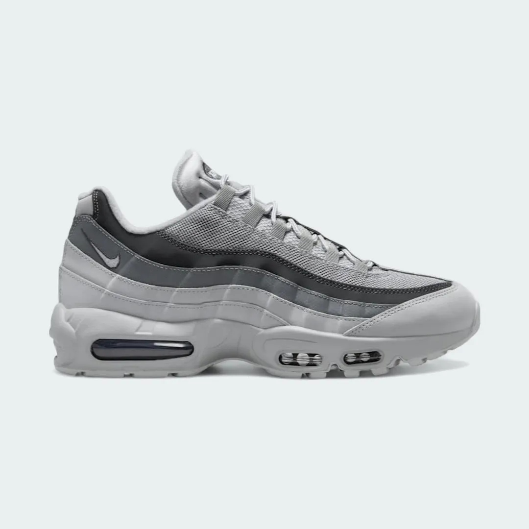 long - distance run Nike Air Max 95 Grey Running Shoes Men's HQ3825 002