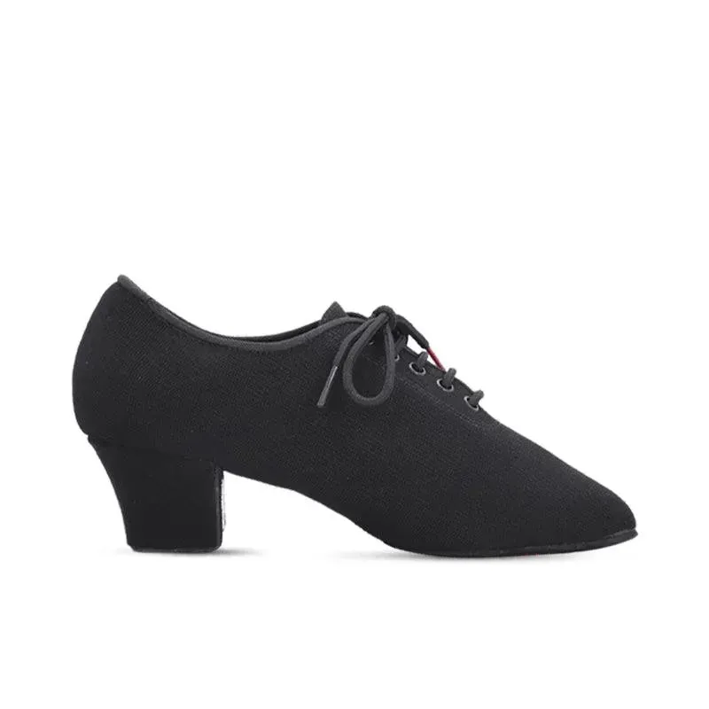 Latin Ballroom Dance Shoes for Salsa Dance with Soft Sole Oxford Leather 5cm Heel