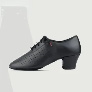 Latin Ballroom Dance Shoes for Salsa Dance with Soft Sole Oxford Leather 5cm Heel