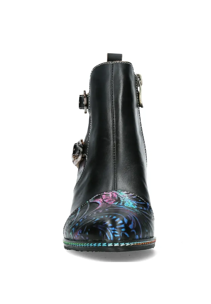 Laura Vita Ledao 16 Ankle Boot in Noir