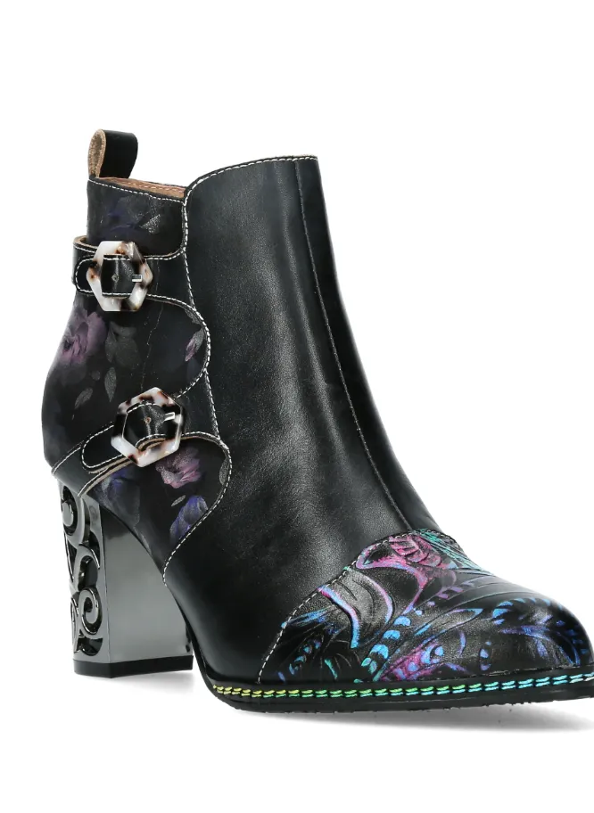 Laura Vita Ledao 16 Ankle Boot in Noir