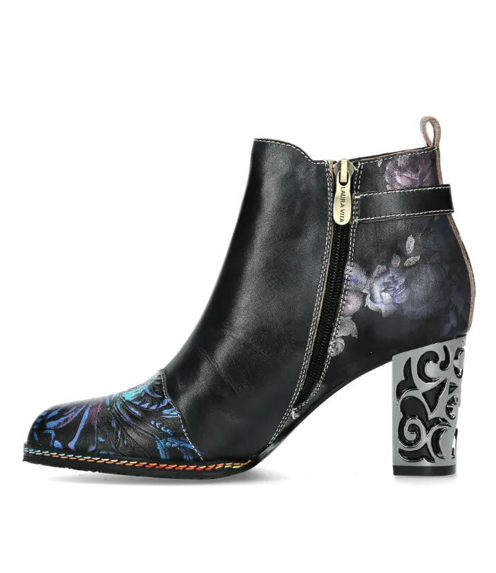 Laura Vita Ledao 16 Ankle Boot in Noir