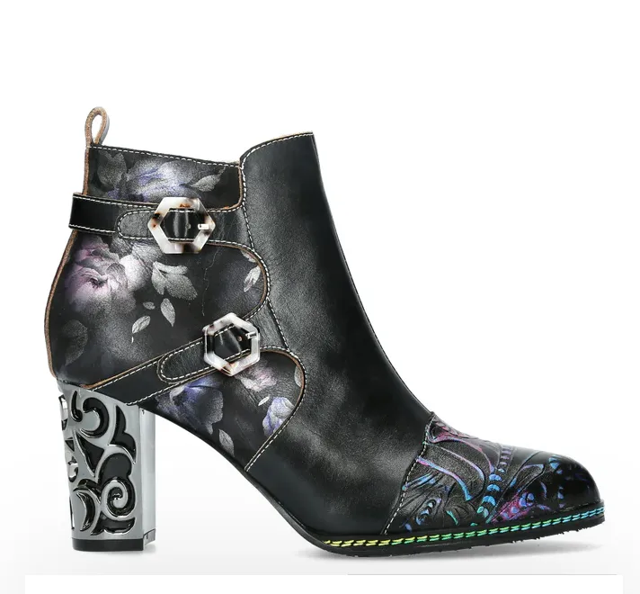 Laura Vita Ledao 16 Ankle Boot in Noir