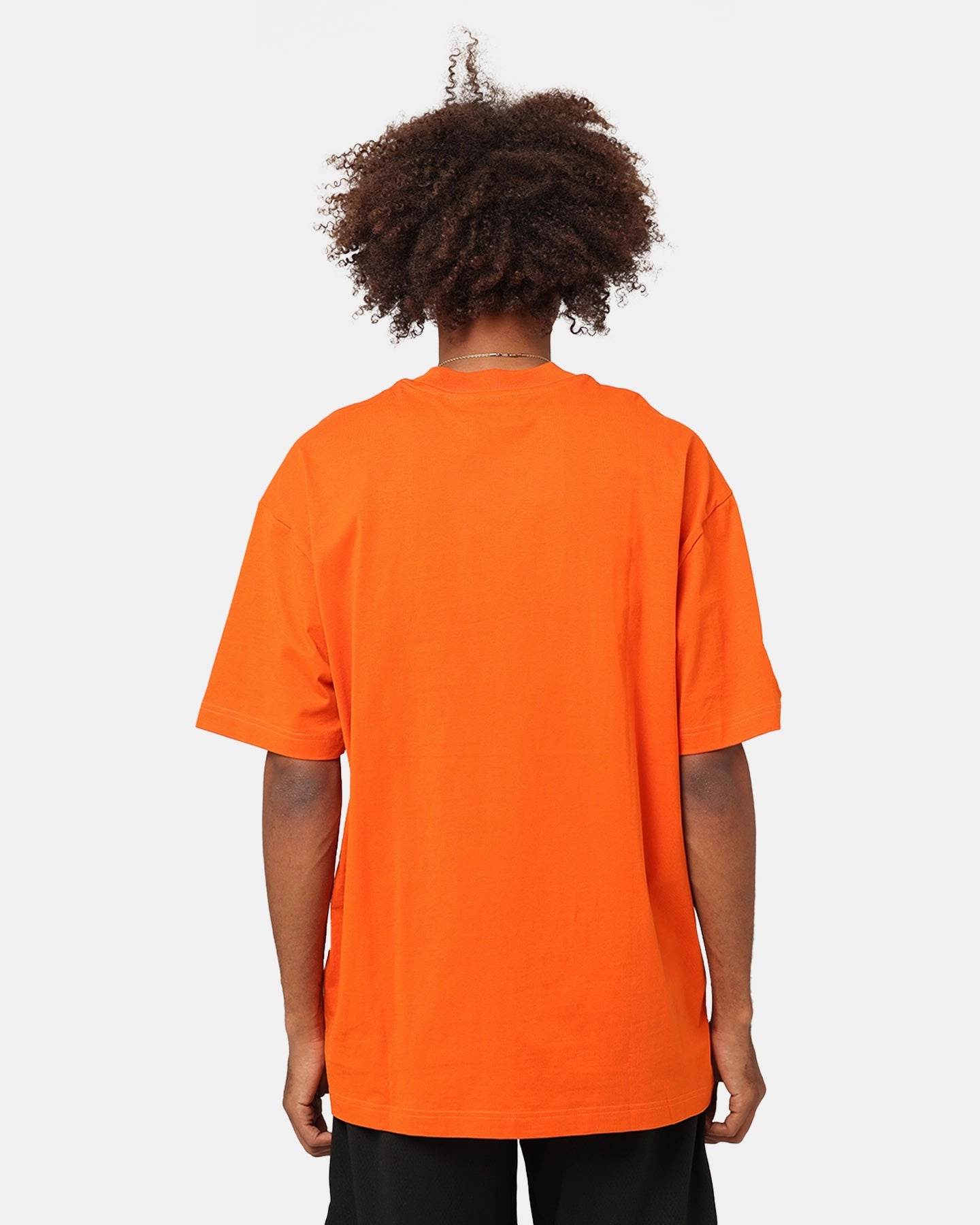 Fresh Vibes Urban Fashion New Era New York Yankees 'Scary Nights' Oversized T-Shirt Orange/Black