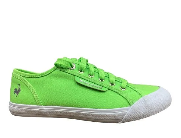 Le Coq Sportif scarpa sneakers da donna Courteline 1311696 verde Ventilation Channel Tech Cushioned Toe
