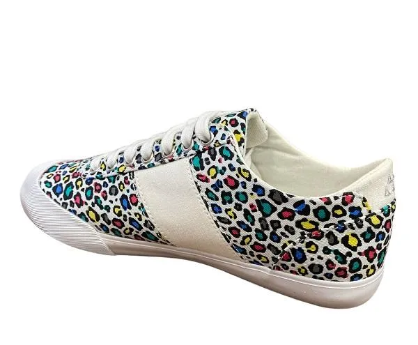 Le Coq Sportif scarpa sneakers da donna Lilas Leopard 1411137 bianco Air Cushioned Heel