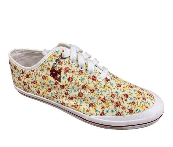 Ventilated Mesh EVA Le Coq Sportif scarpa sneakers da ragazza con fiori Grandville 1511035 fantasia