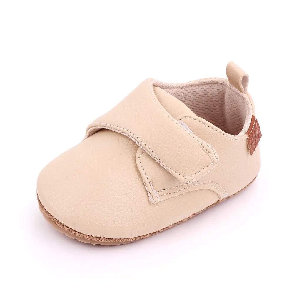 Leather One Strap Shoes