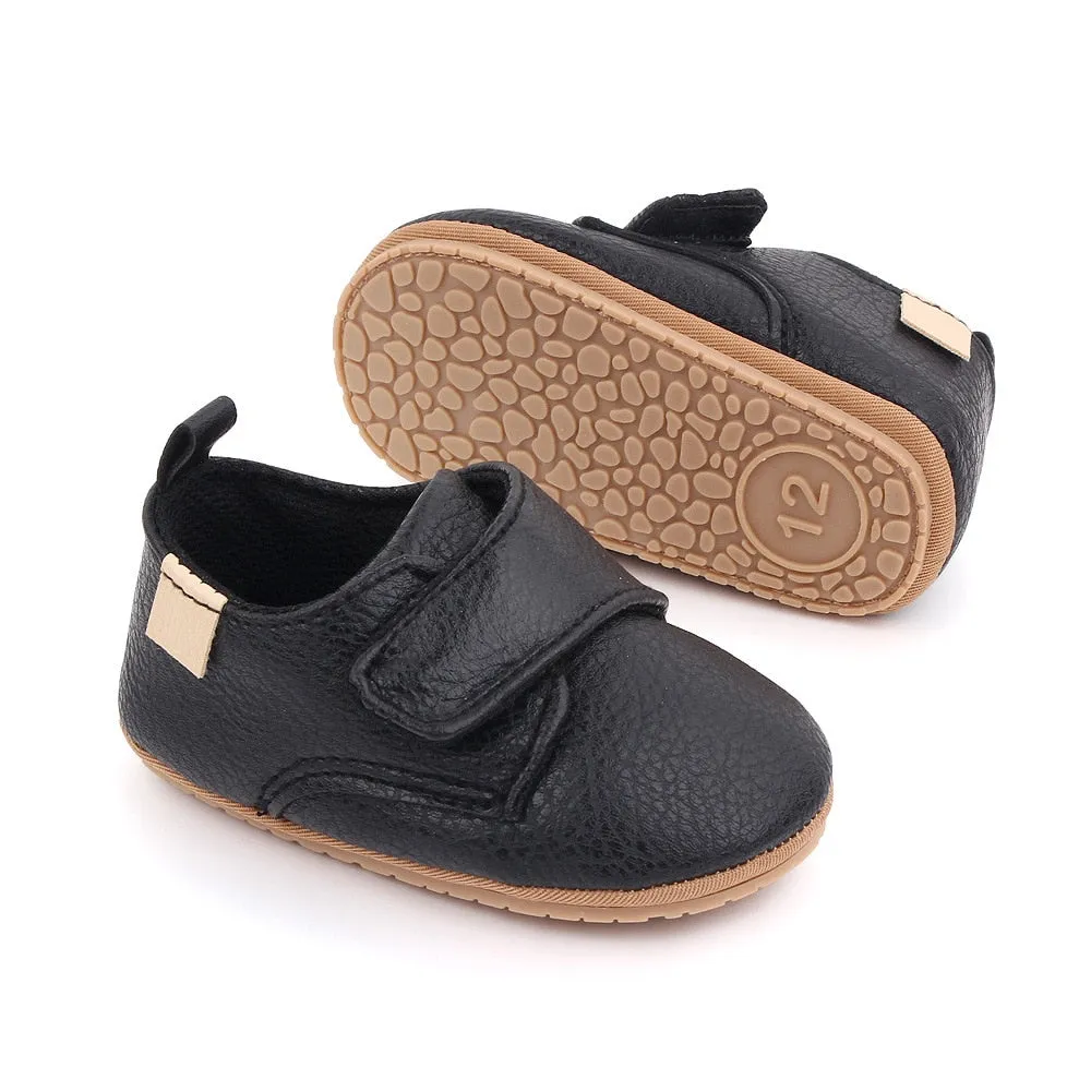 Leather One Strap Shoes