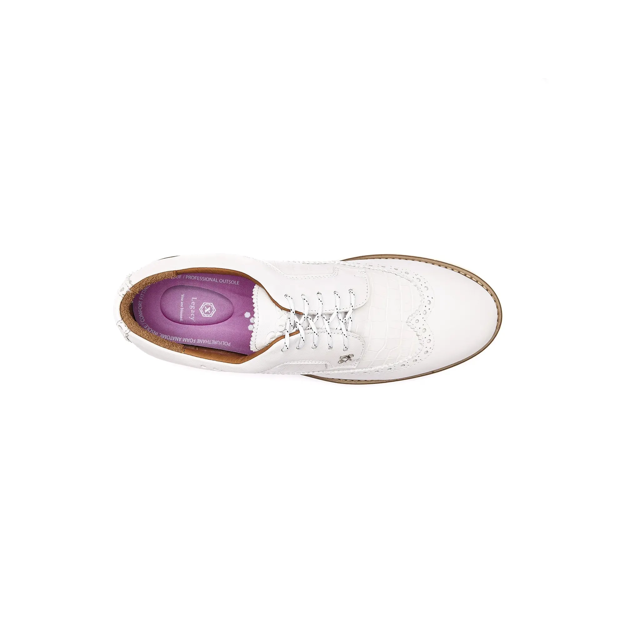 Legacy Freedom Spikeless Golf Shoes White