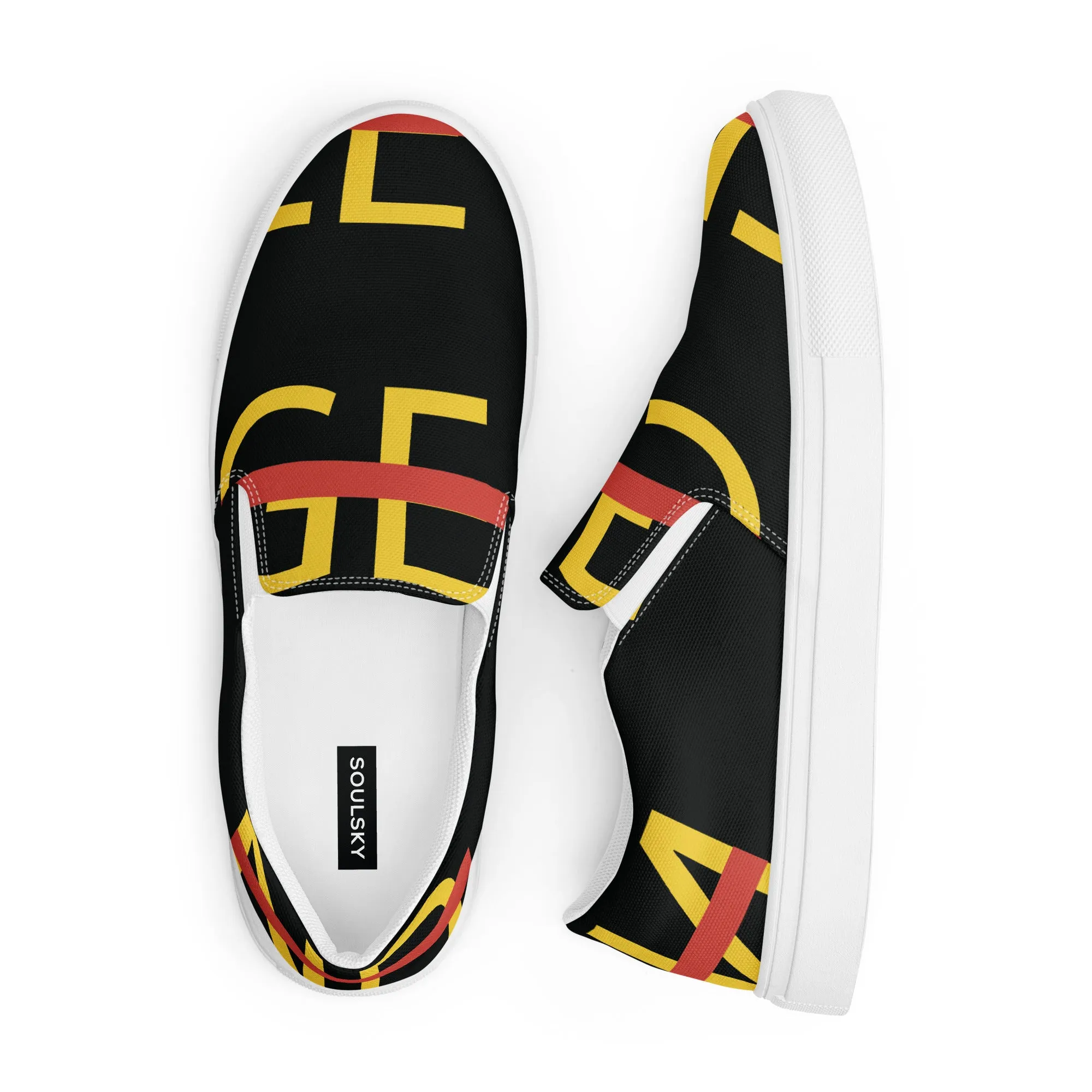 LEGEND Women’s Slip-On Canvas Shoes