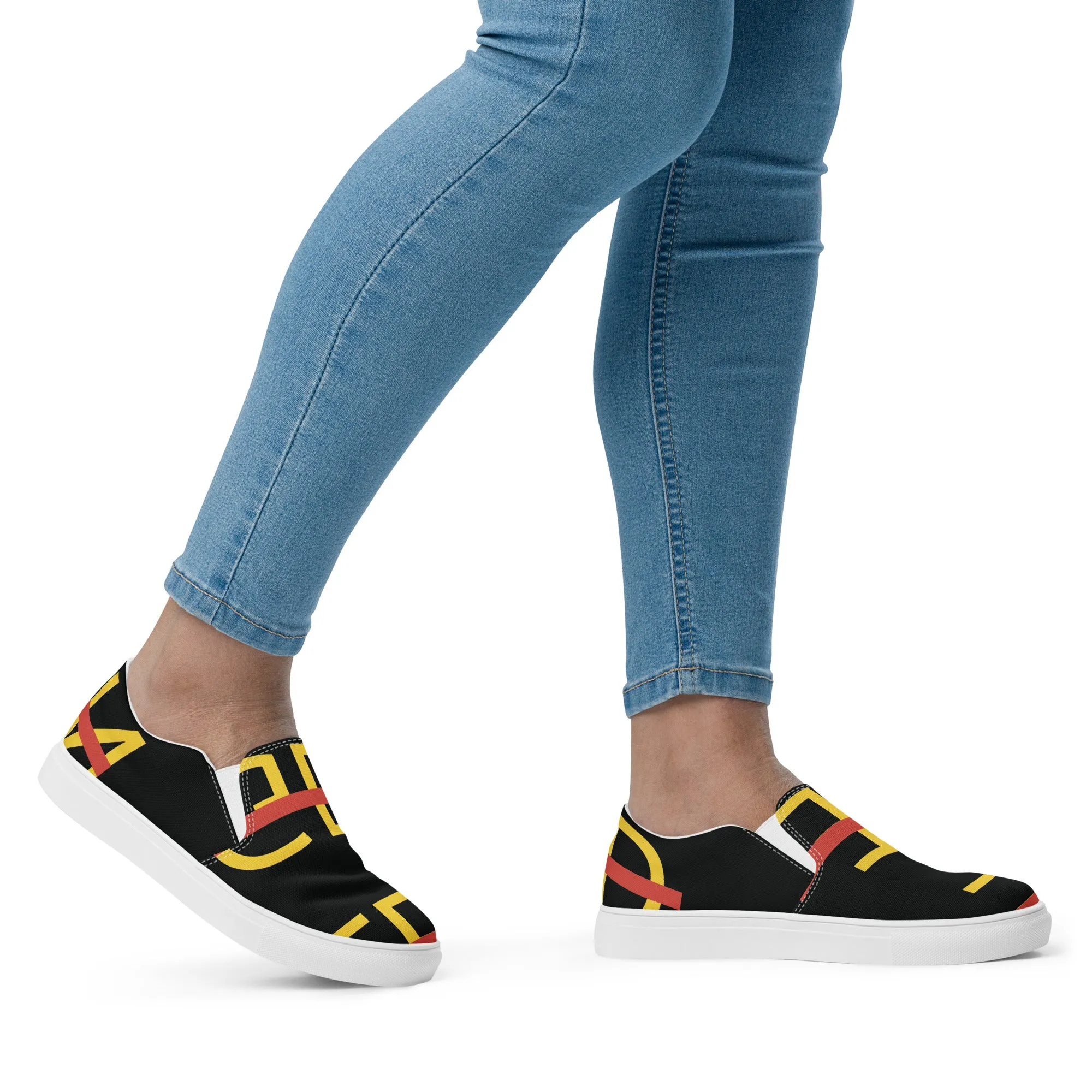 LEGEND Women’s Slip-On Canvas Shoes