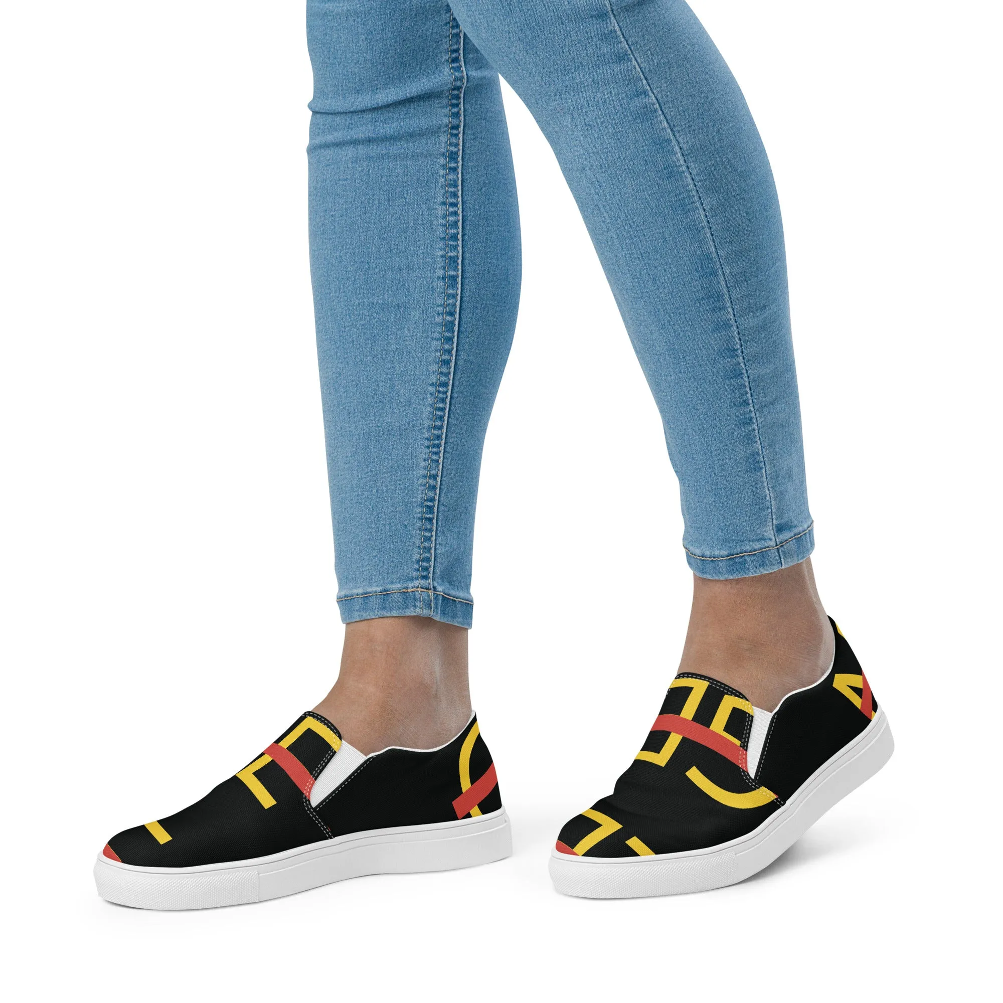 LEGEND Women’s Slip-On Canvas Shoes