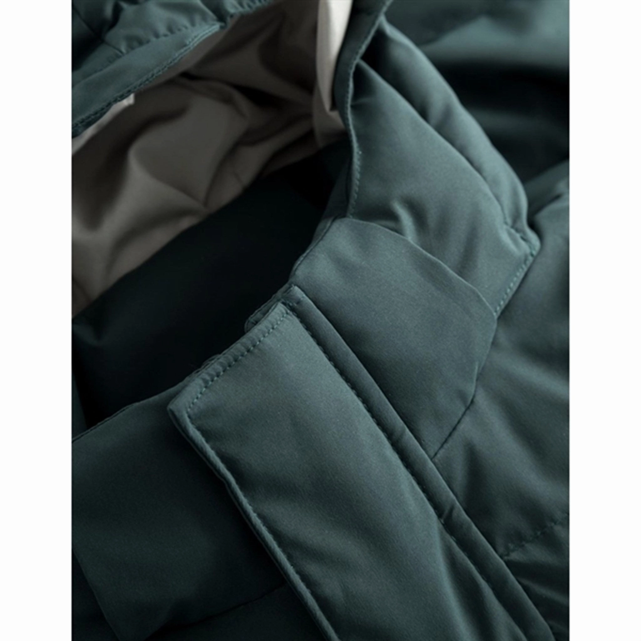 Les Deux Kids Pine Green Maddox Puffer Jacket Balanced Insulation