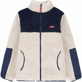 Weather Smart Look Soft Fleece Levi's Colorblocked Sherpa Jacket Rainy Day
