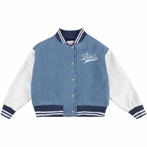 Seamless Bonding Levi's Denim Bomber Jacket Vibe Check