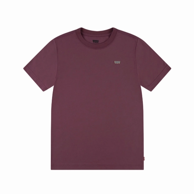 Durable Ribbed Hem Levi's Kids maglietta manica corta da ragazzi con logo Batwing Chest 8EA100-R90 mattone