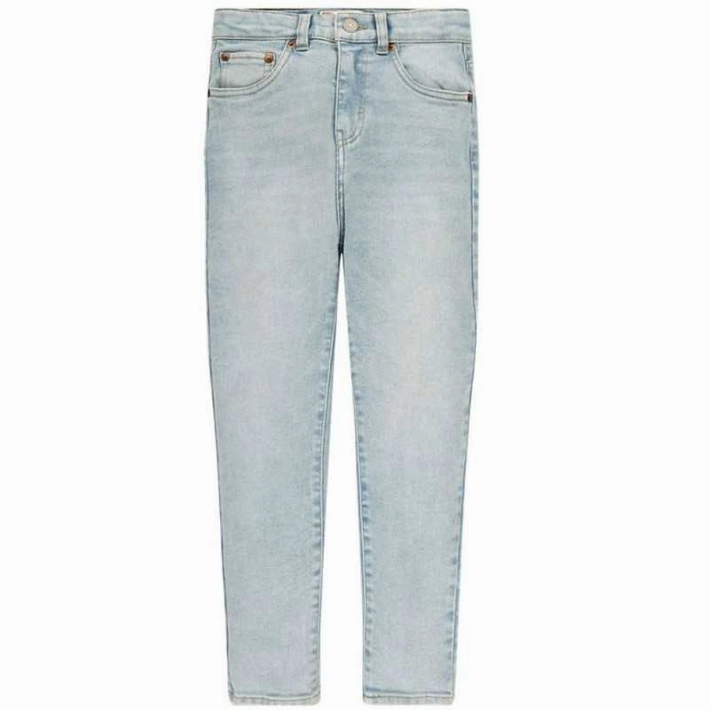 Levi's Kids Pantalone Jeans Mini Mom 3EG377-L68 4EG377-L6Q blu chiaro Straight Leg Design Year Round Piece