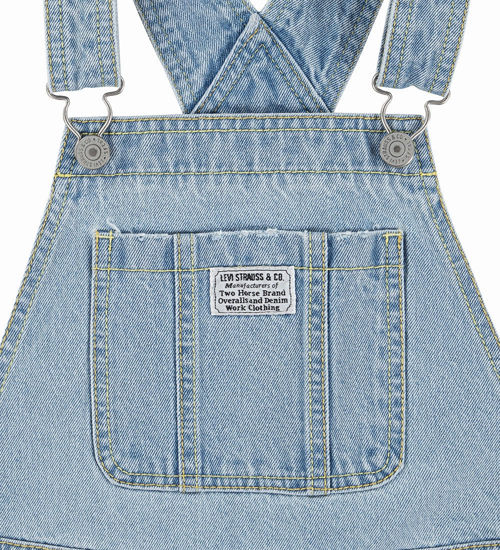 Levi's Kids salopette a pantaloncino junior 3EH030-LA0 blu medio Smart Layer