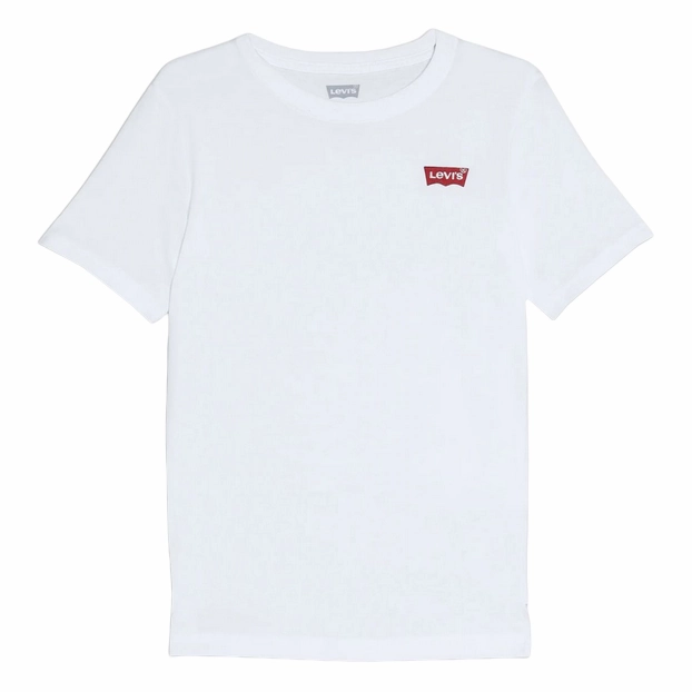 Levi's Kids T-shirt manica corta da ragazzo Batwing Chest Hit 9EA100-001 bianco Cozy Layers