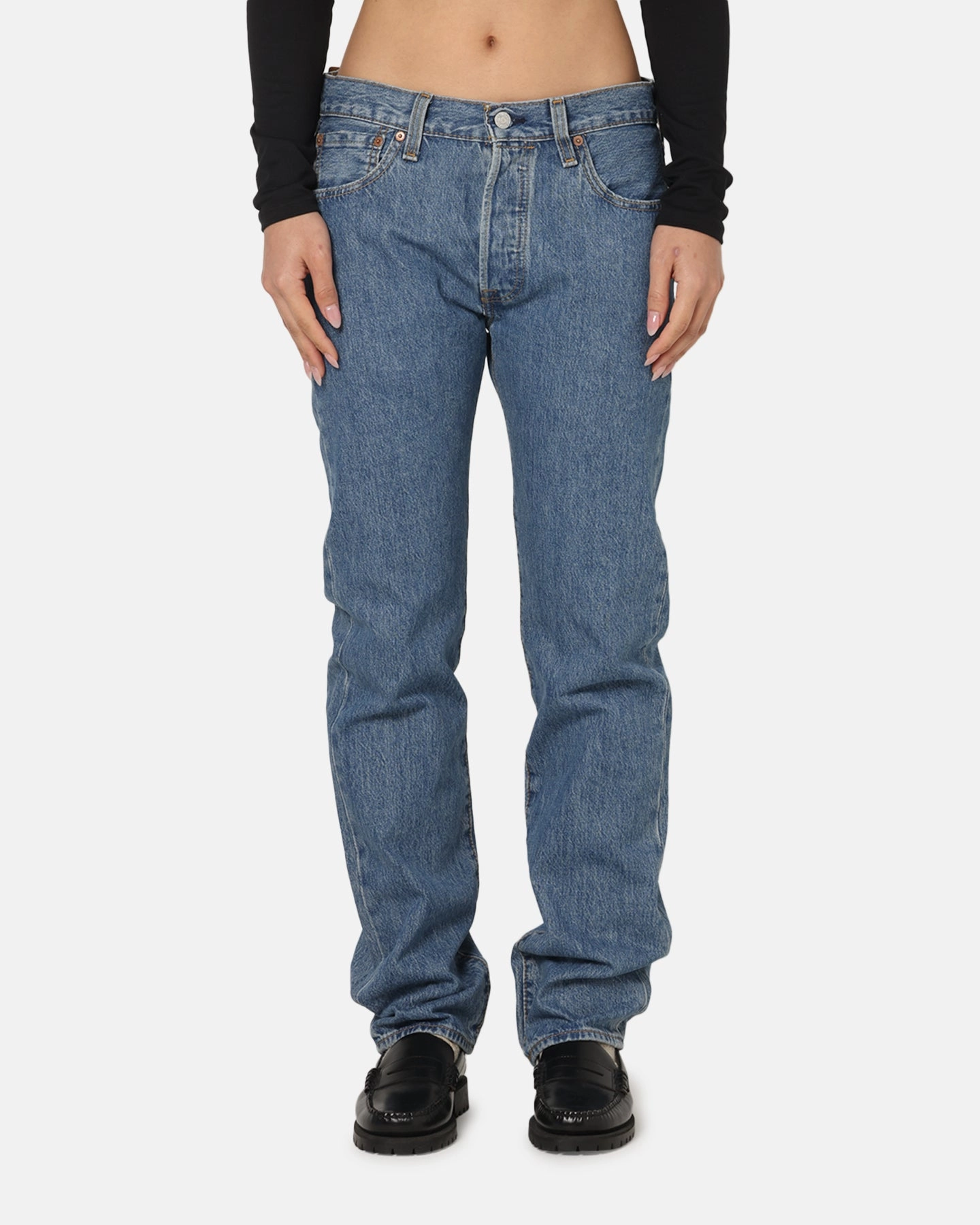 Soft Structure Durable Activewear Levi Strauss And Co 501? Original Jeans Stone Wash