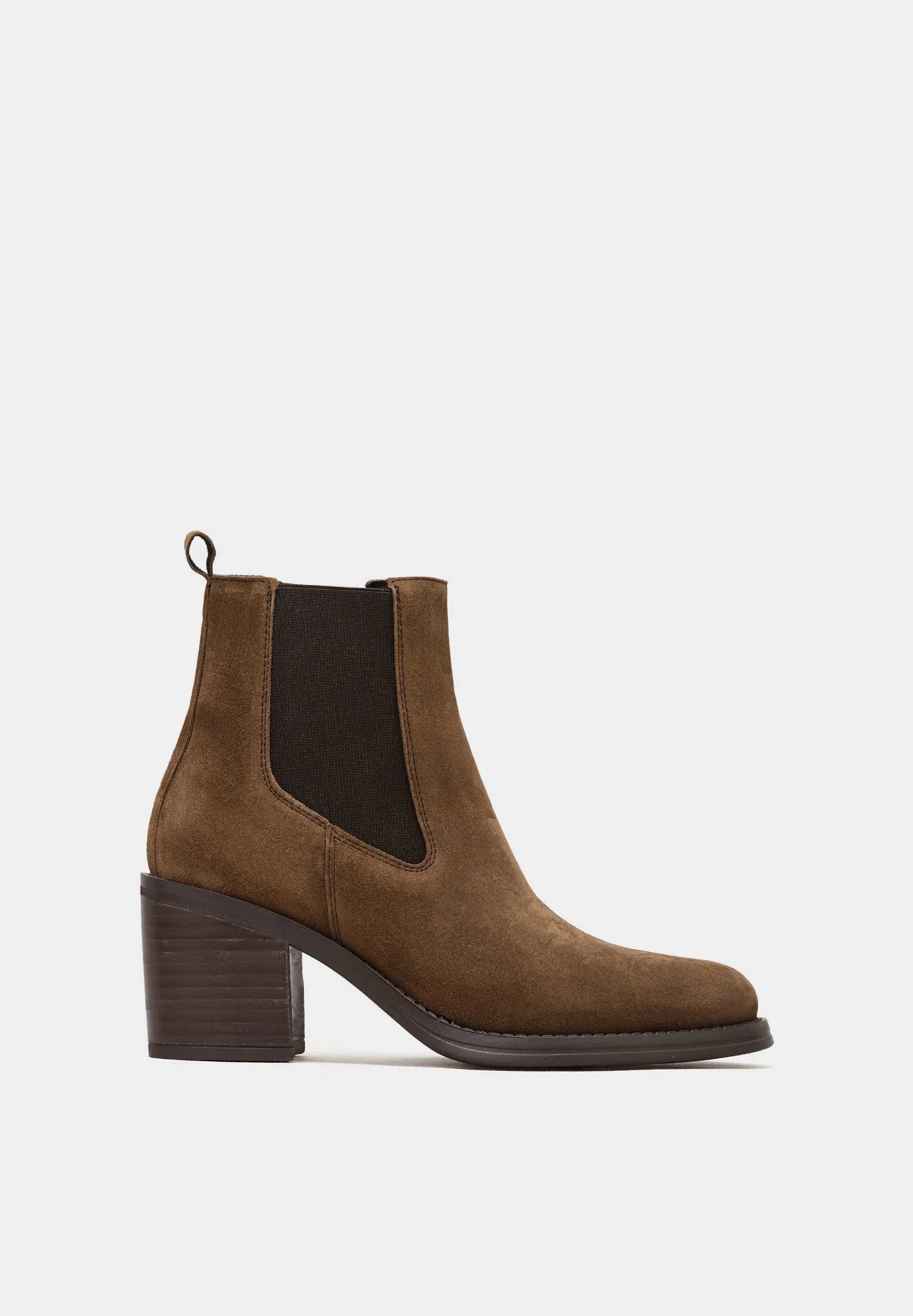 Leyna 2394 Chelsea Boots Tan Suede (46)
