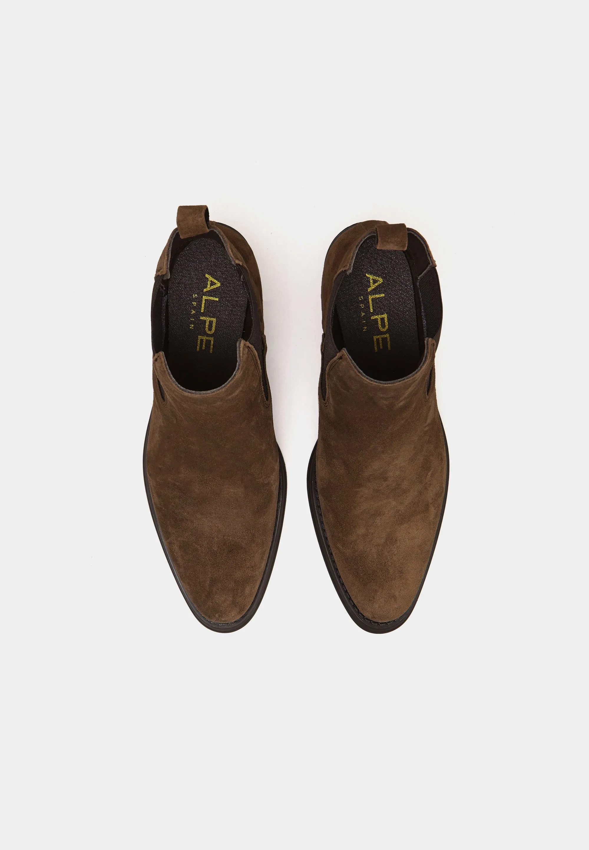 Leyna 2394 Chelsea Boots Tan Suede (46)