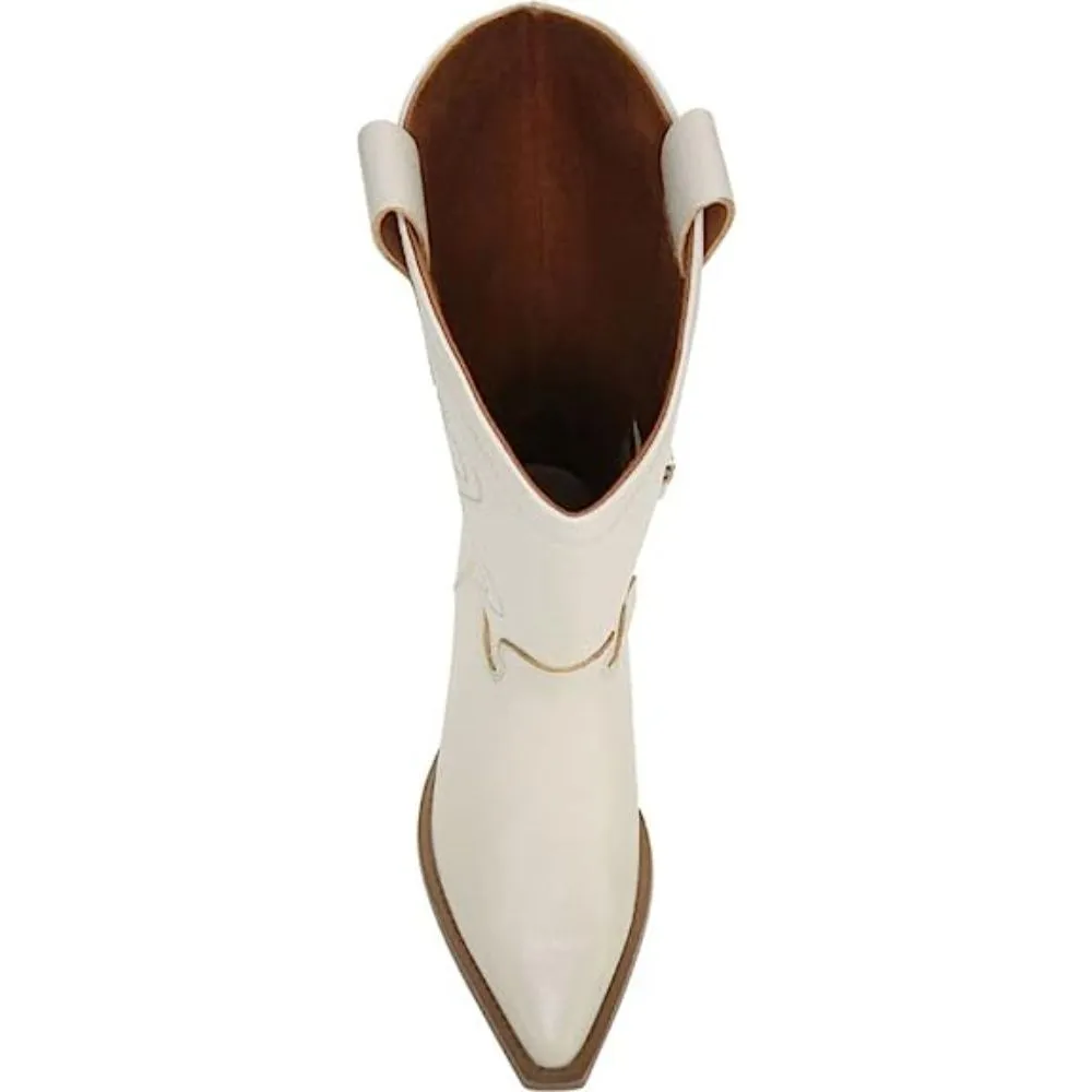 Liandra Putty Leather Franco Sarto Western Boots