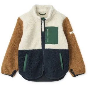 Durable Abrasion Resistant LieWood Classic Navy Multi Mix Nolan Pile Jacket