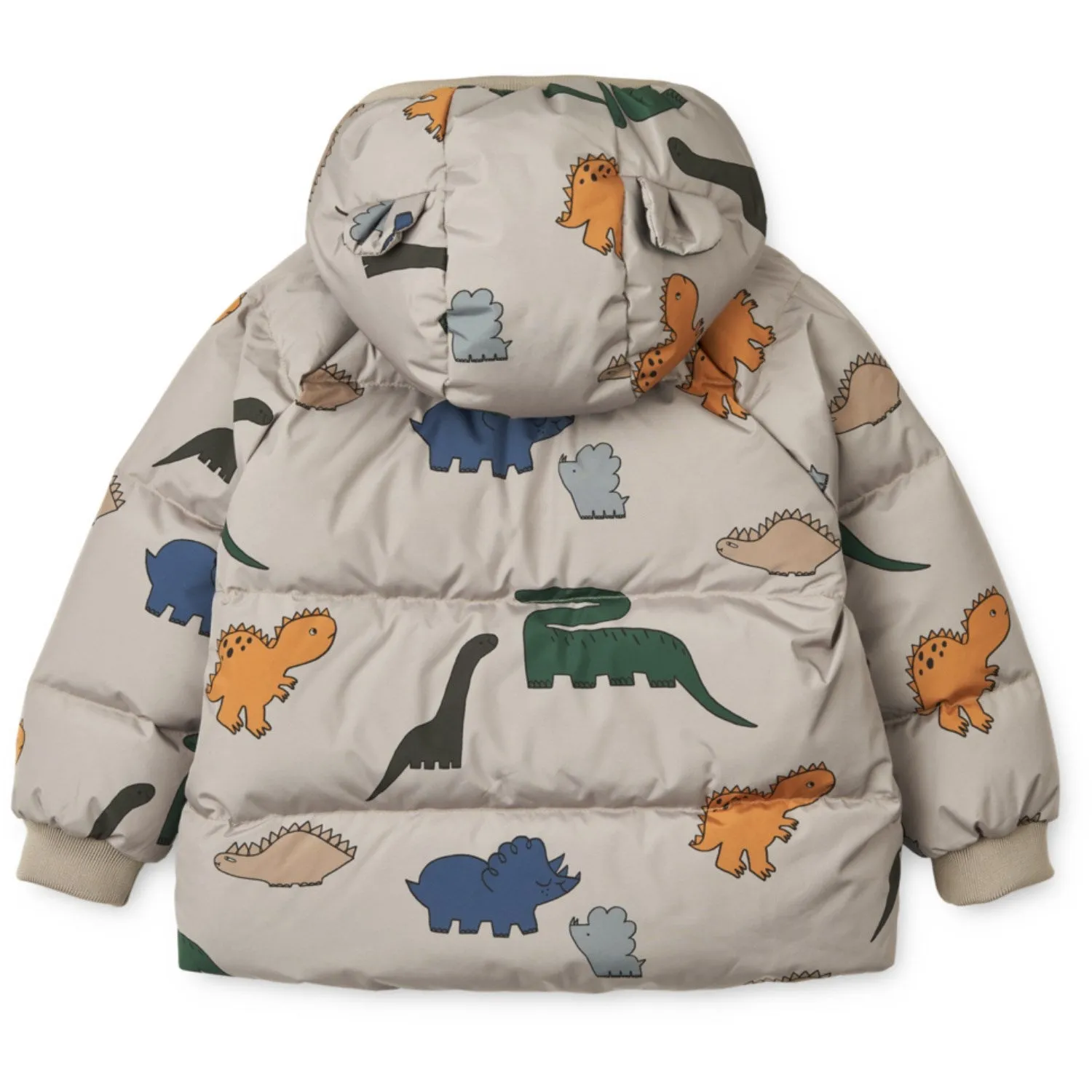 LieWood Dinosaurs / Mist Polle Down Puffer Jacket MoistureWickingTechnology Thermoplastic Elastomer Trim