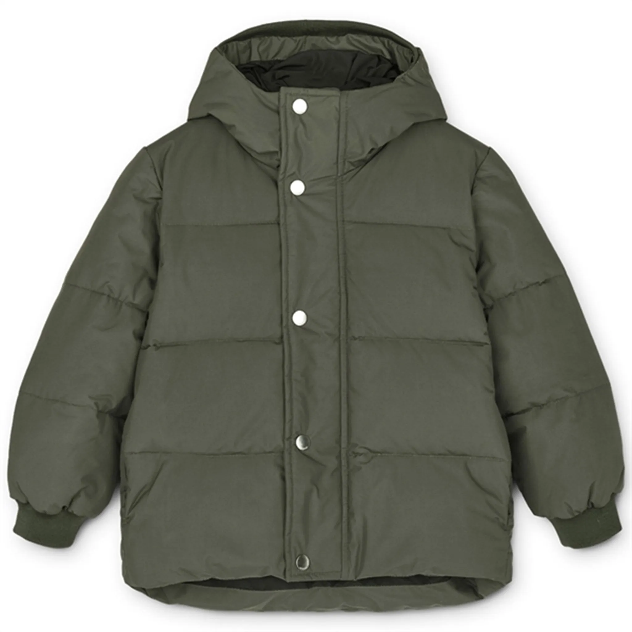 Eco Friendly Coating Insulated Warmth Liewood Palle Puffer Jacket Hunter Green