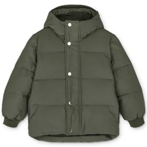 Eco Friendly Coating Insulated Warmth Liewood Palle Puffer Jacket Hunter Green