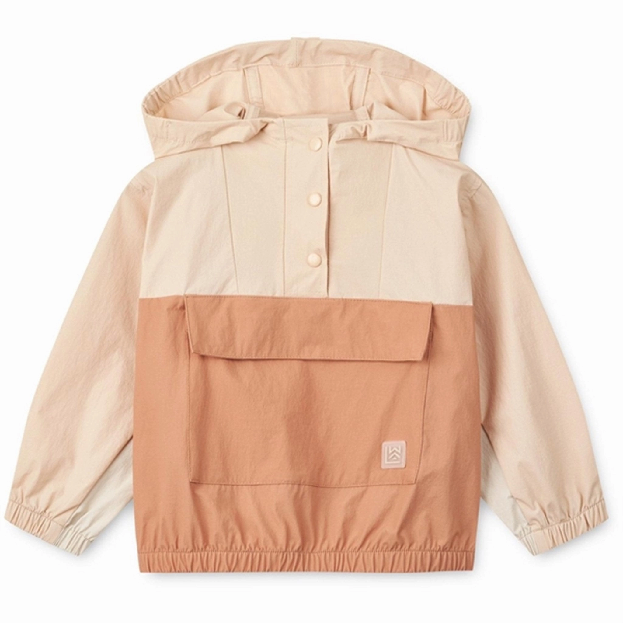 Liewood Apple Blossom Mix Mone Windbreaker Jacket ConvertibleCollar WaterRepellent Finish