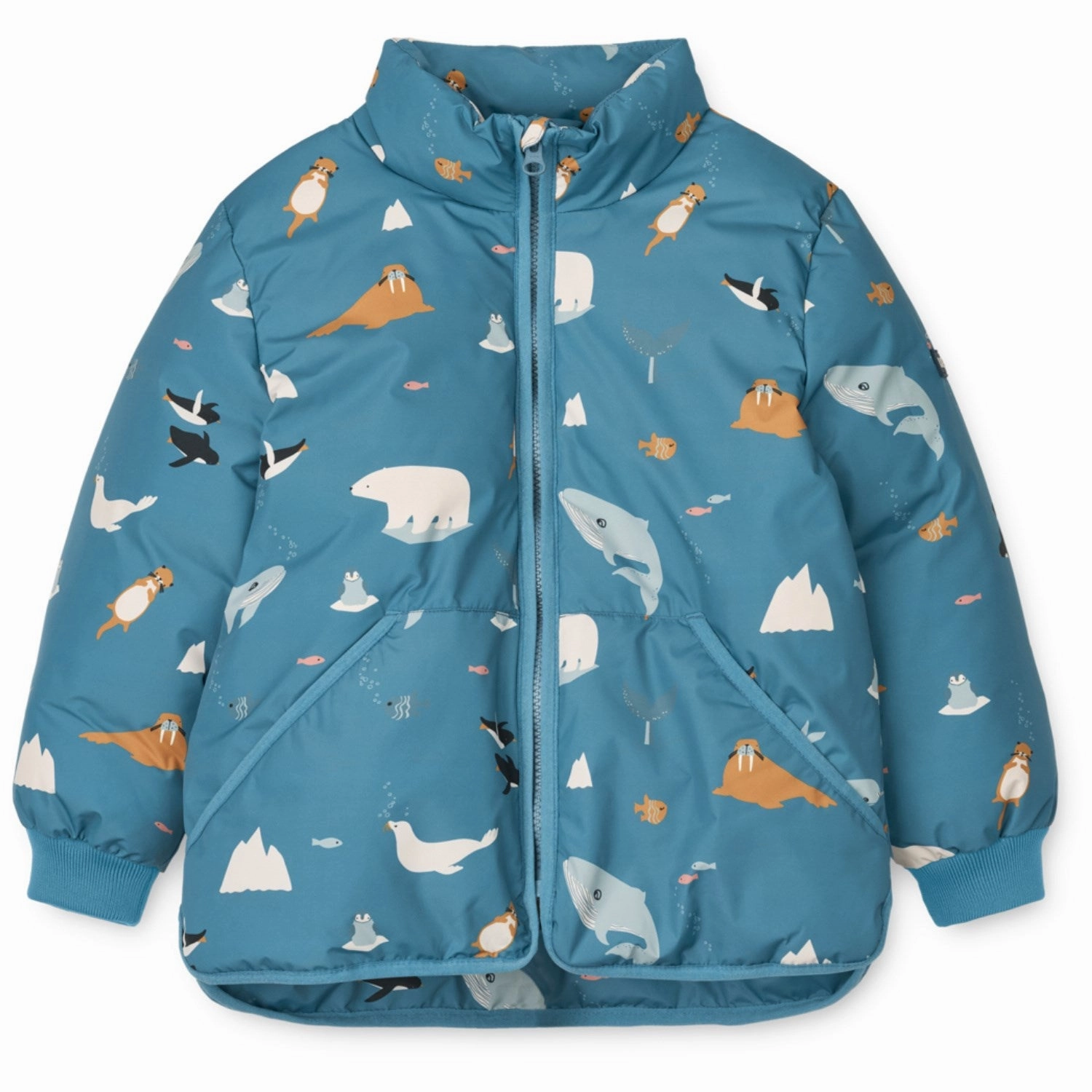 LIEWOOD Arctic Sea / Ocean View Brantley Jacket Headphone Hole