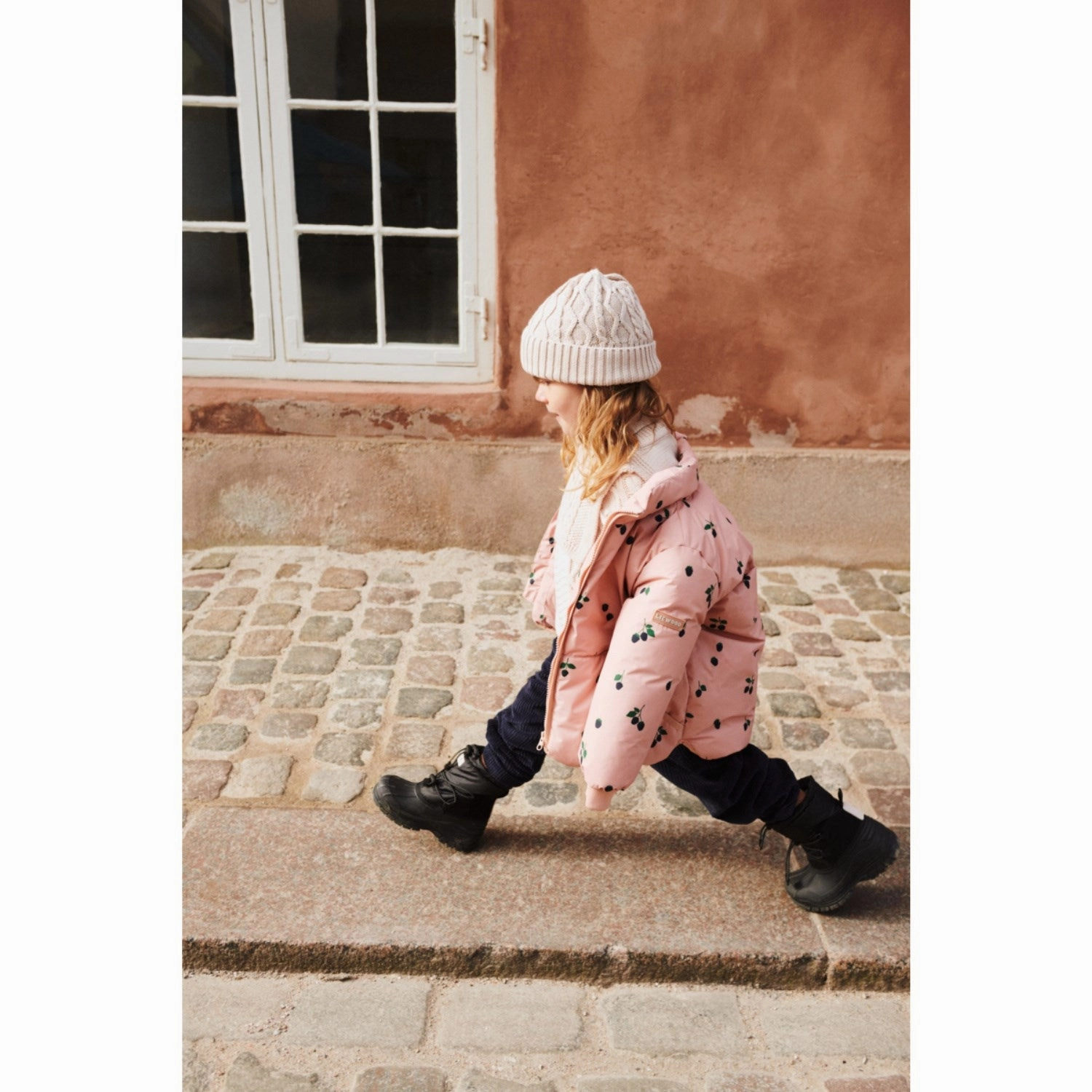 LIEWOOD Berry / Pale Tuscany Brantley Jacket Flexible Elbow Patches Anti Pilling Surface Treatment