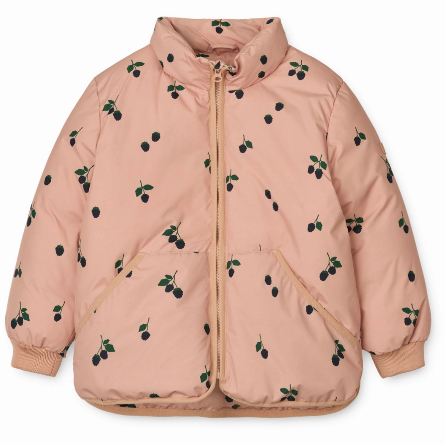 Water Resistant Fabric StretchFit Silhouette LIEWOOD Berry / Pale Tuscany Brantley Jacket