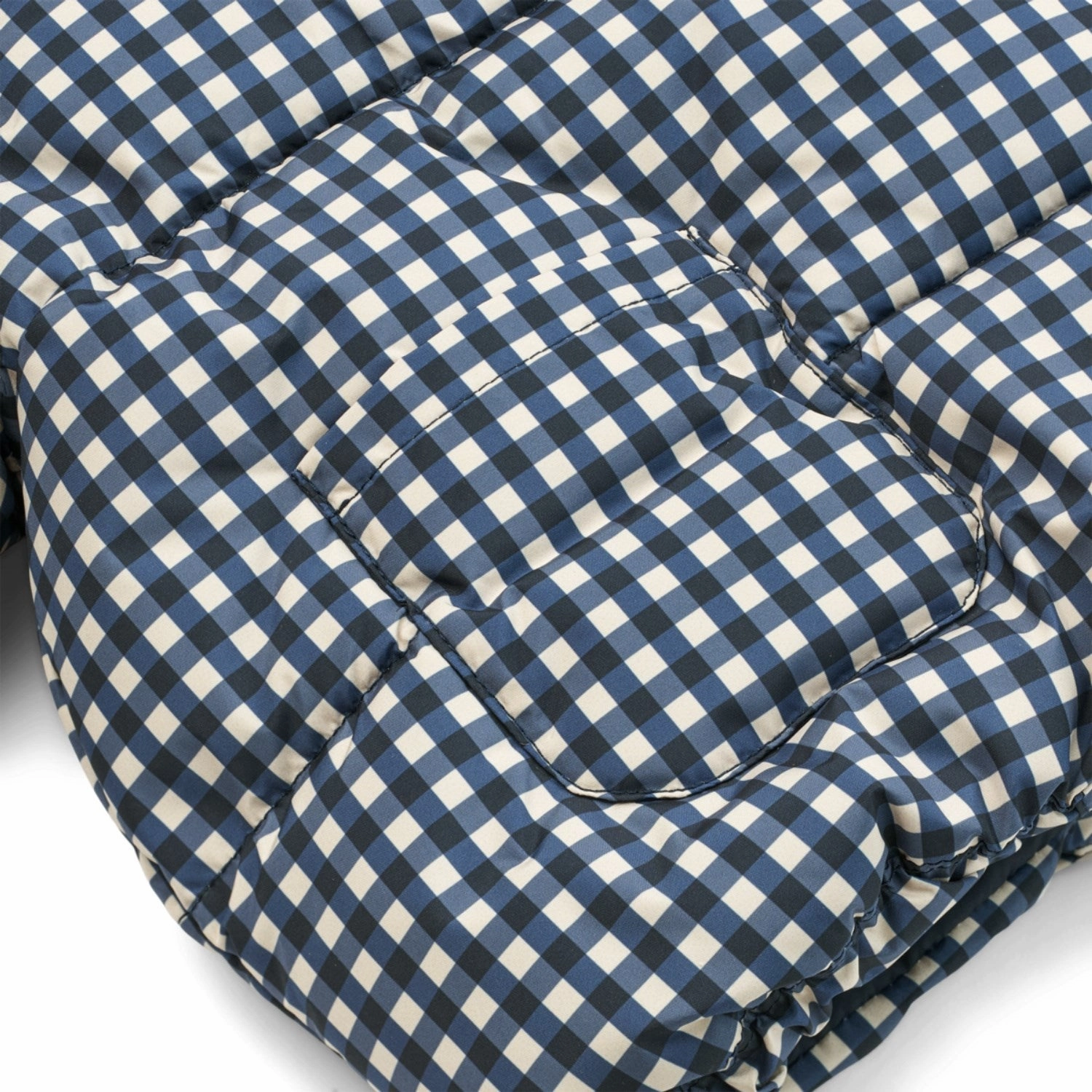 Fashion Forward Ultra Soft Brushed Interior LieWood Check Classic Navy / Dark Sandy Giovanna Jacket